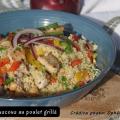 Salade Couscous au poulet grillé